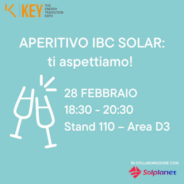 IBC SOLAR e Solplanet vi aspettano a K-Energy