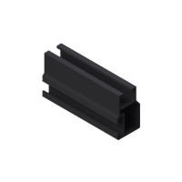 Trägerprofil TF50+, 5850mm schwarz