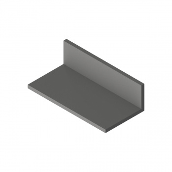 Profilo di alluminio L - 50 x 30 x 4 