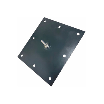 Lehmann-Mounting plate for flat roof PV systems