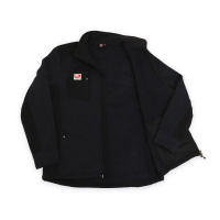 IBC Strickfleecejacke Herren, Graphit meliert_3