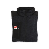 IBC Strickfleecejacke Herren, Graphit meliert_4