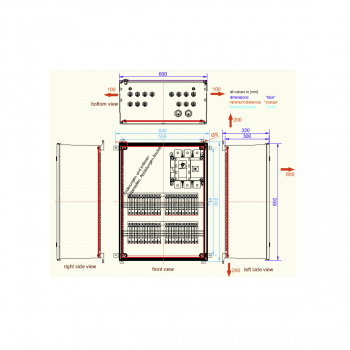 GAK 1MPPT 21-24 Stränge o. SPD 1500V