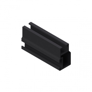 Trägerprofil TF50+, 2250mm schwarz