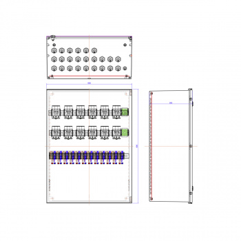 GAK 12MPPT 18-24 Stränge SPD Typ 1/2