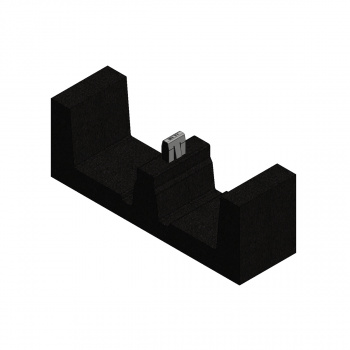 Gummiziegelträger Klick 250x75x90 mm PVC-Dach