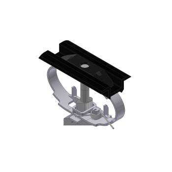Mittelklemme G3 30-50mm schwarz