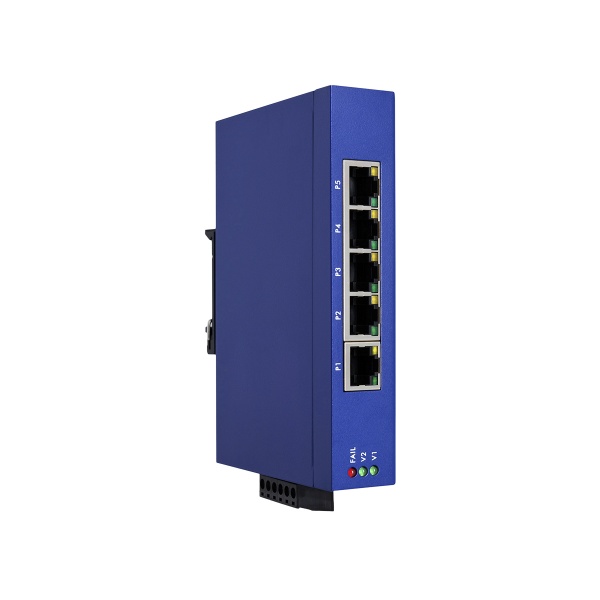 5 Port Ethernet Hutschienenswitch