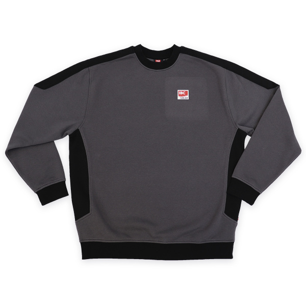 IBC Pro wear Sweatshirt silbergrau_1